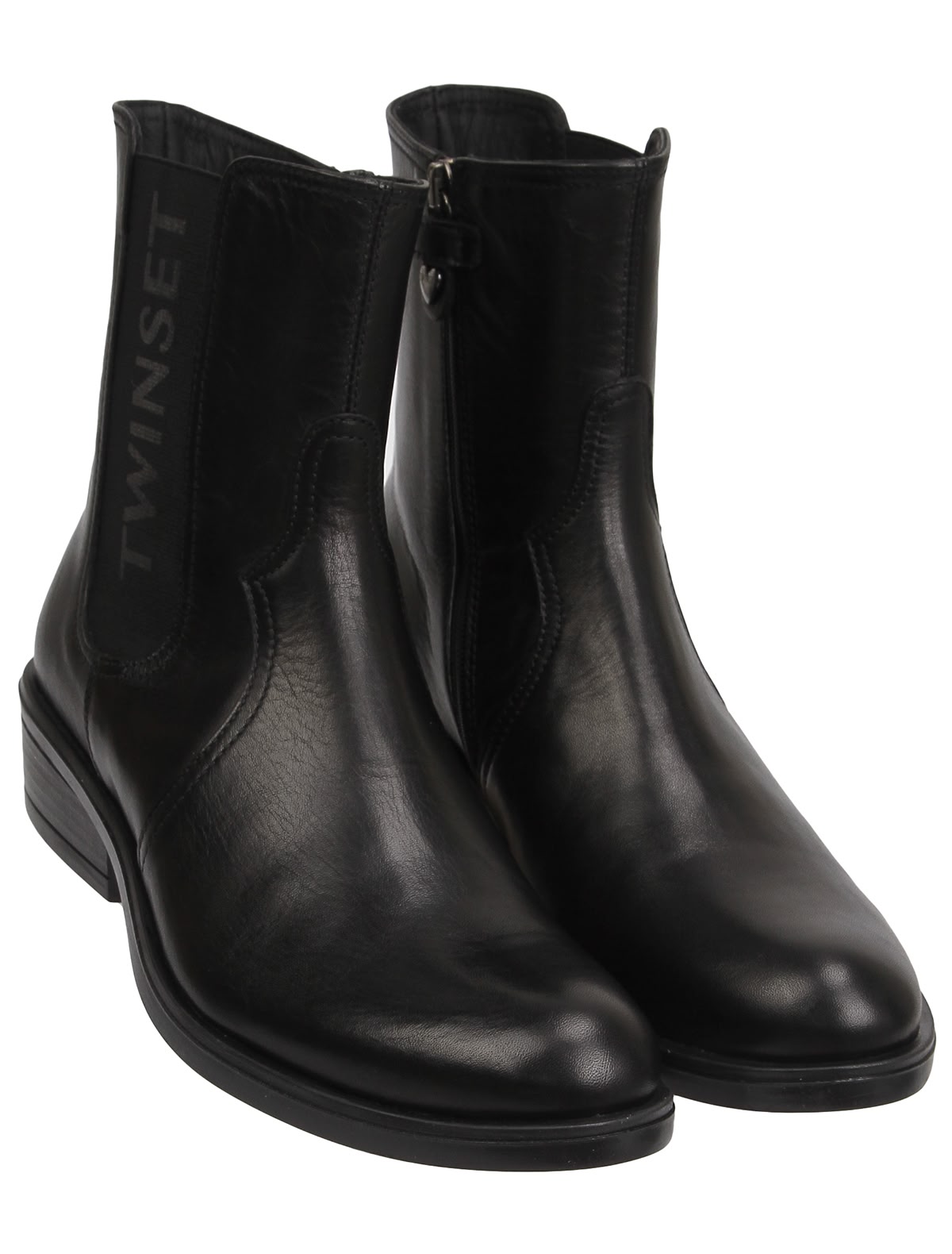 Кожаные казаки с логотипом