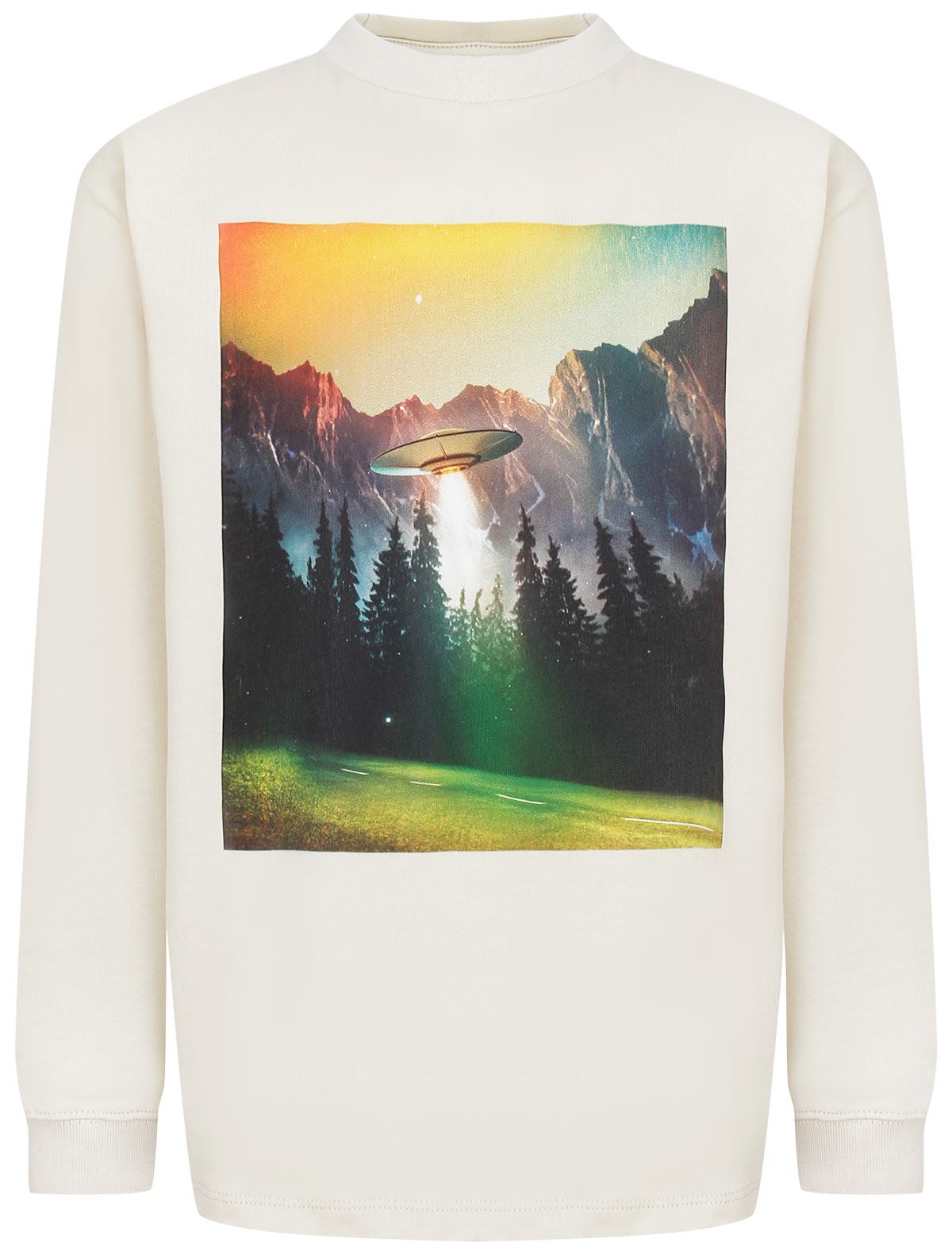 Лонгслив с принтом UFO