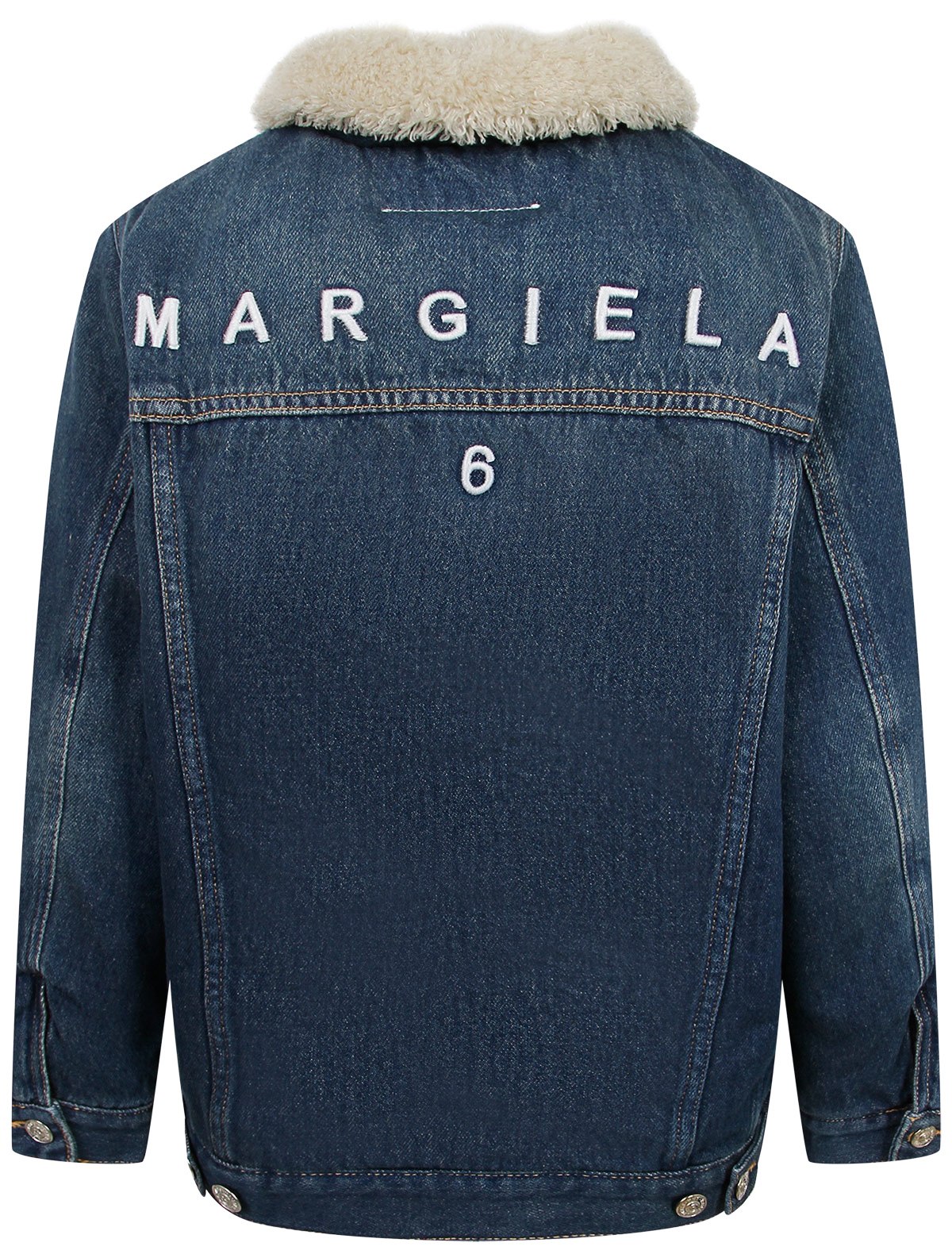 Куртка MM6 Maison Margiela 2345581, цвет синий, размер 15 1074529181426 - фото 2