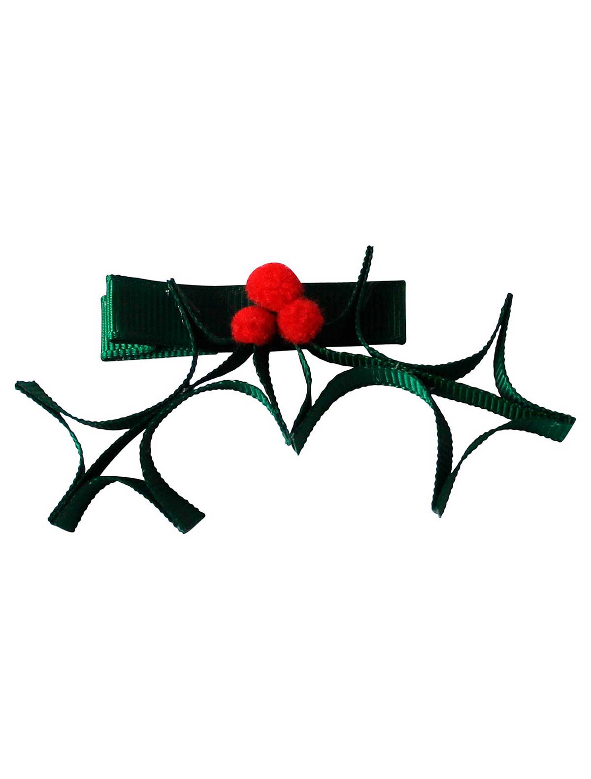 Рождественская заколка-зажим