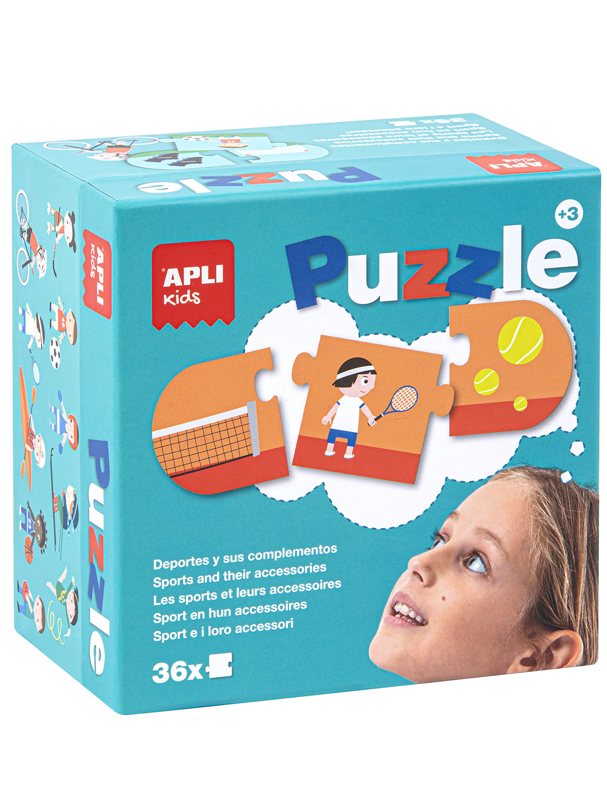 

Пазл APLI kids, Разноцветный, 2380041