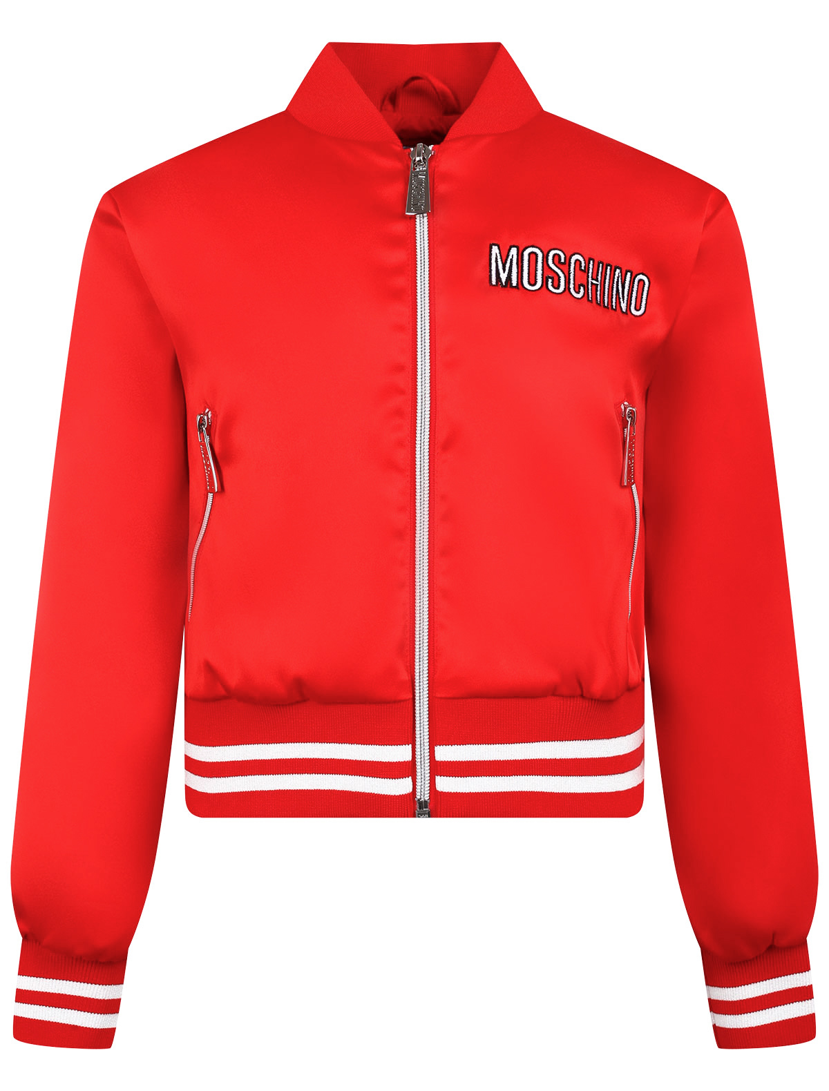 Куртка Moschino красного цвета