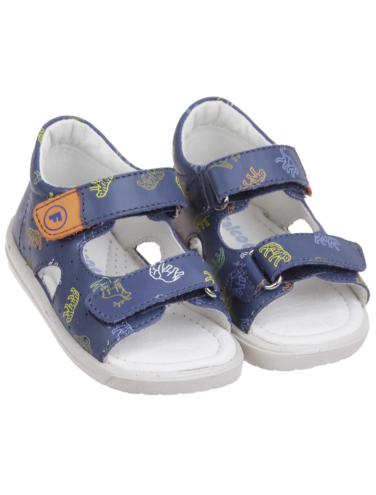 Сандалии с животными