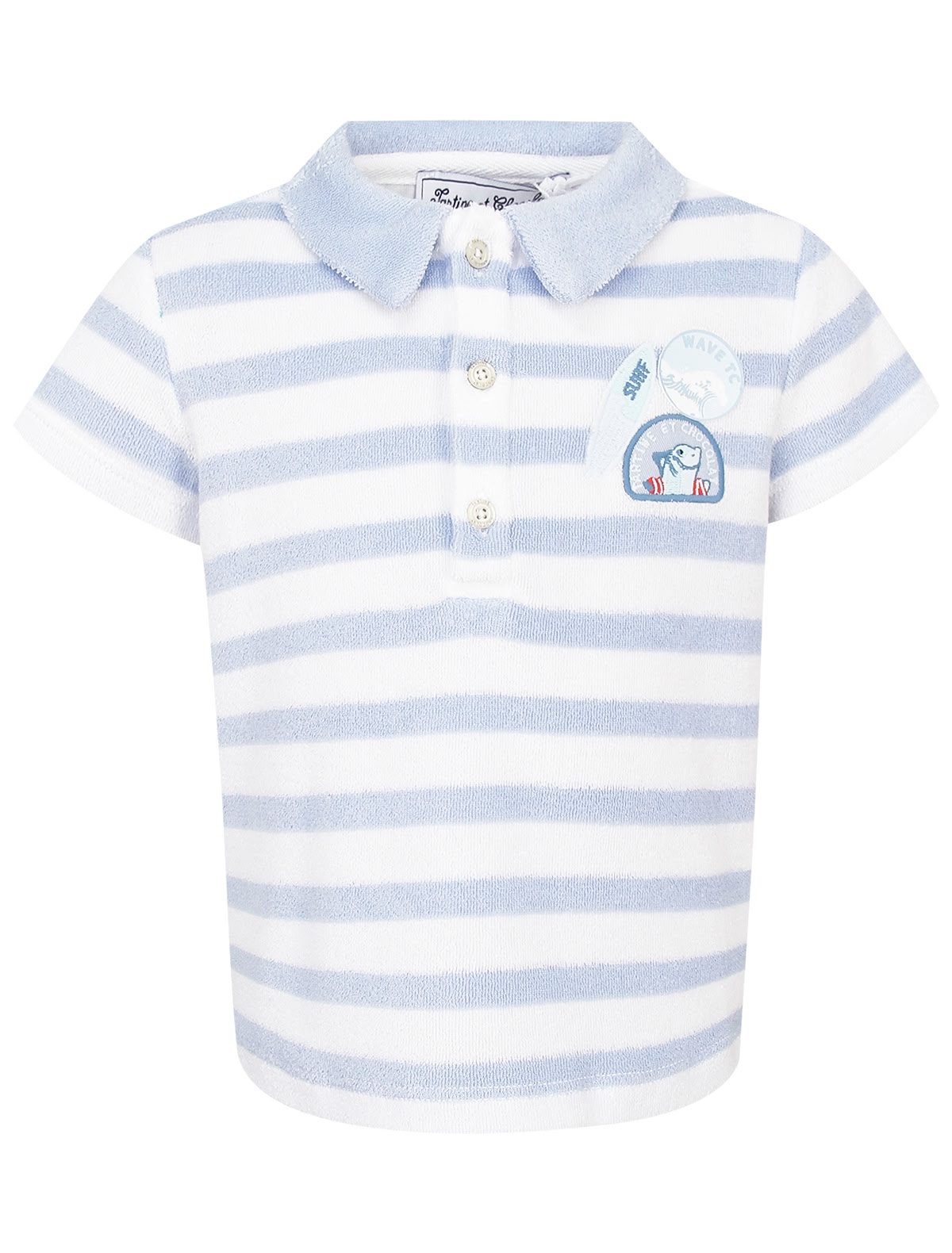 Поло в полоску