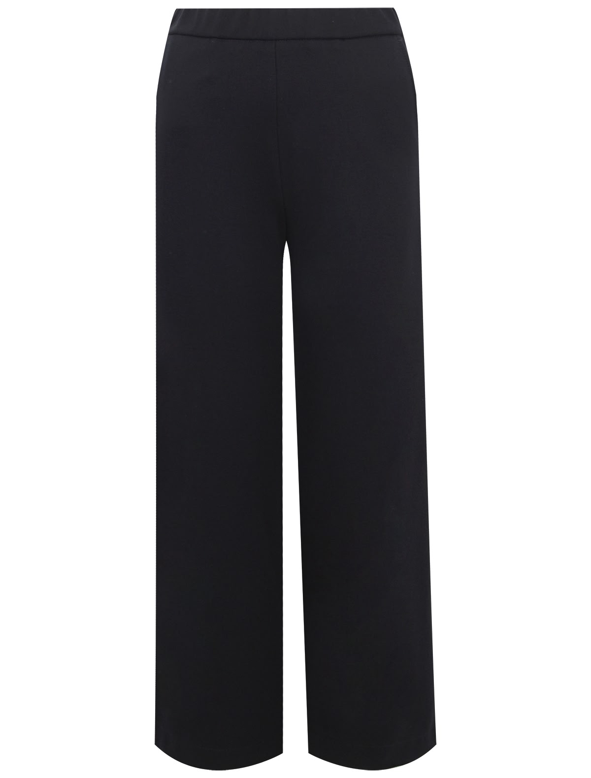 Синие свободные брюки