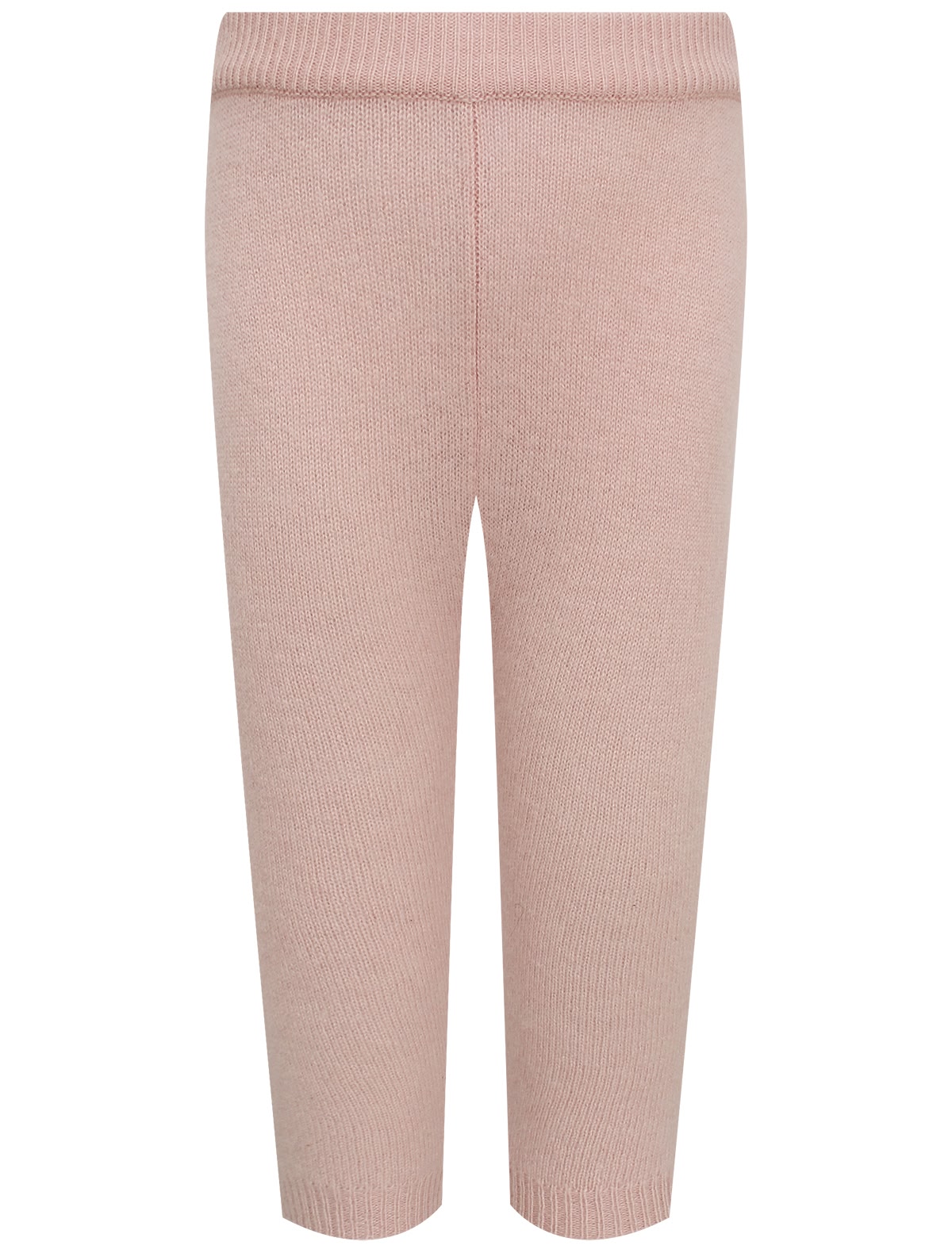 Пудровые брюки из кашемира