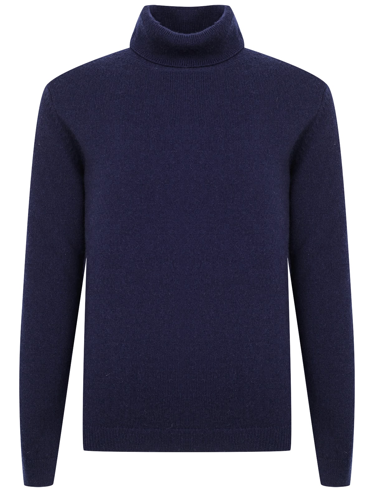 Синяя водолазка из кашемира