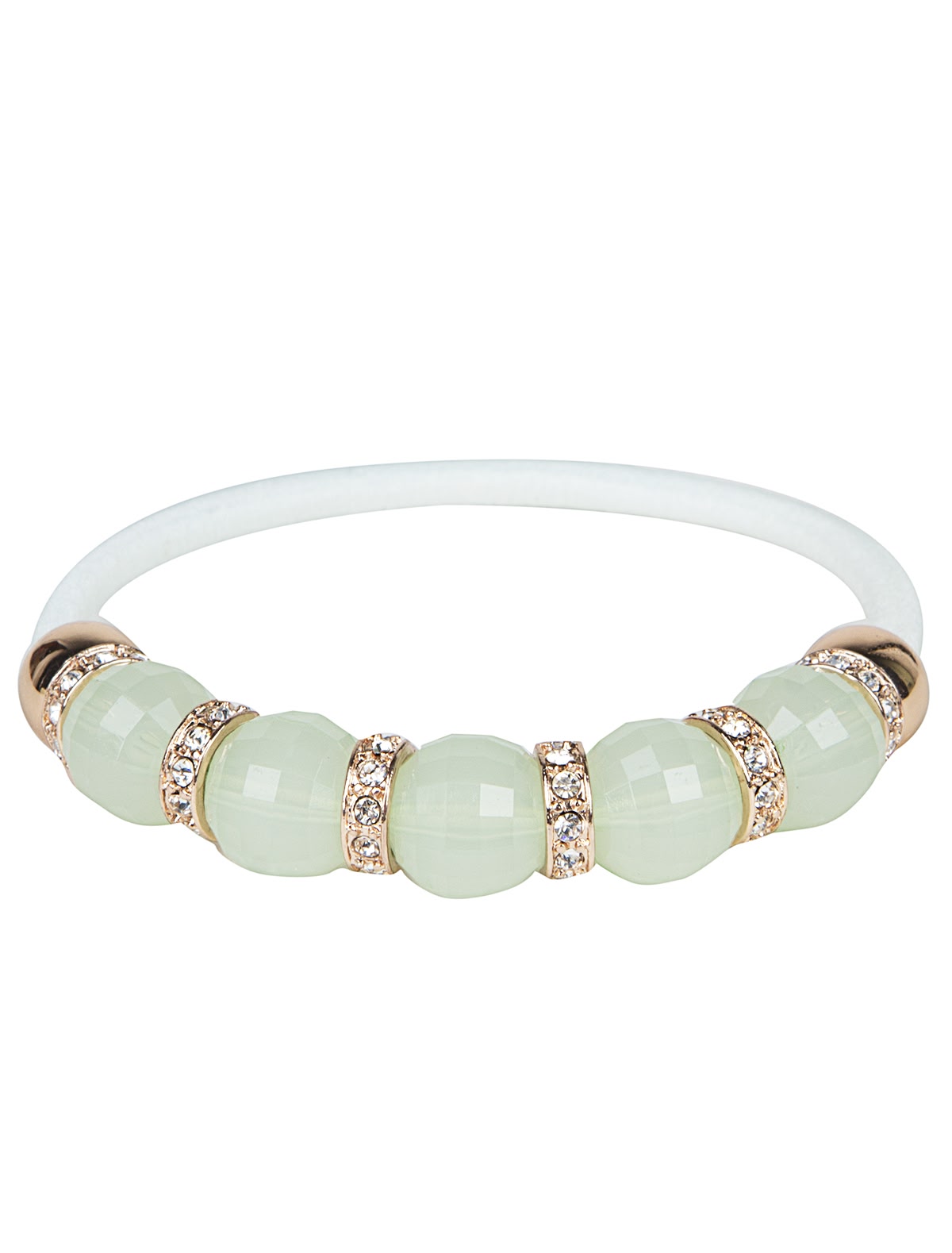 Заколка с бусинами