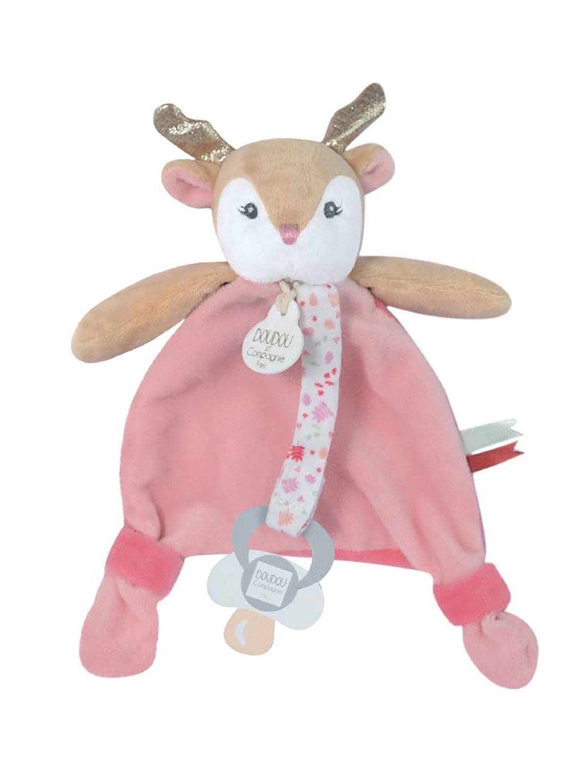 Комфортер олененок держатель для пустышки