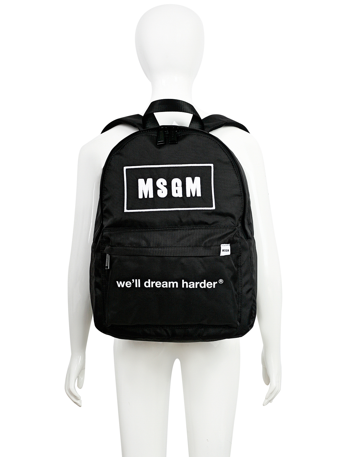 Рюкзак MSGM 2363441, цвет черный, размер 4 1504528181009 - фото 2