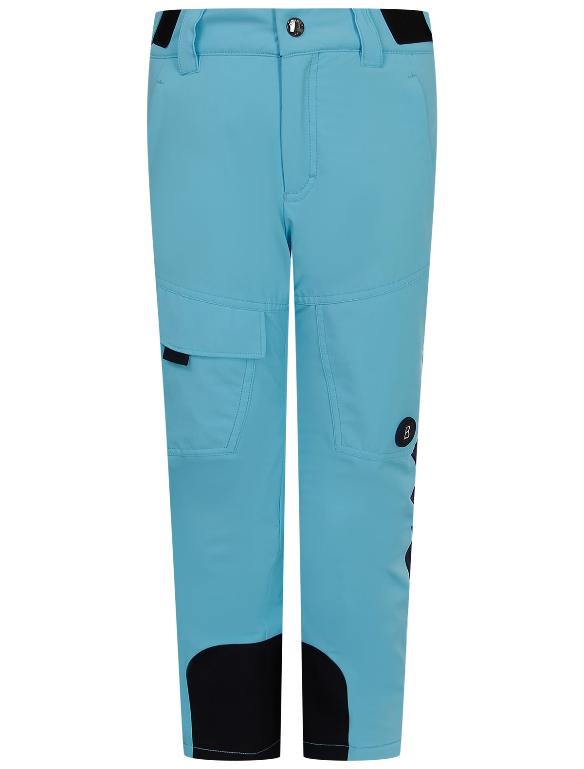 утепленные брюки с лампасами