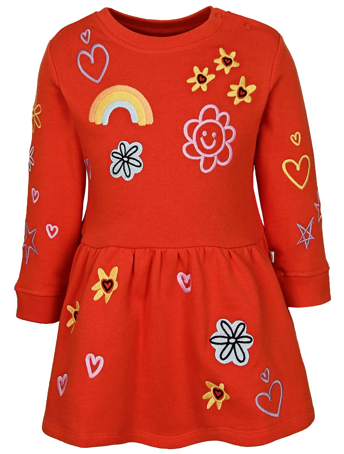 Платье Stella McCartney 2614837, цвет красный, размер 12 1054609385562 - фото 1