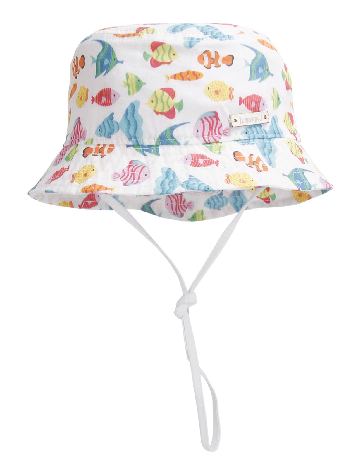 Хлопковая панама с рыбками