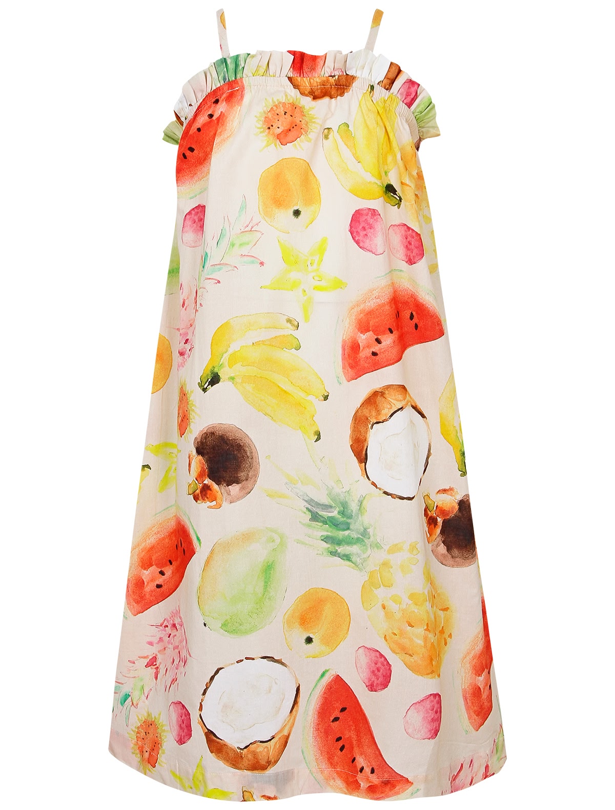 Хлопковое пляжное платье