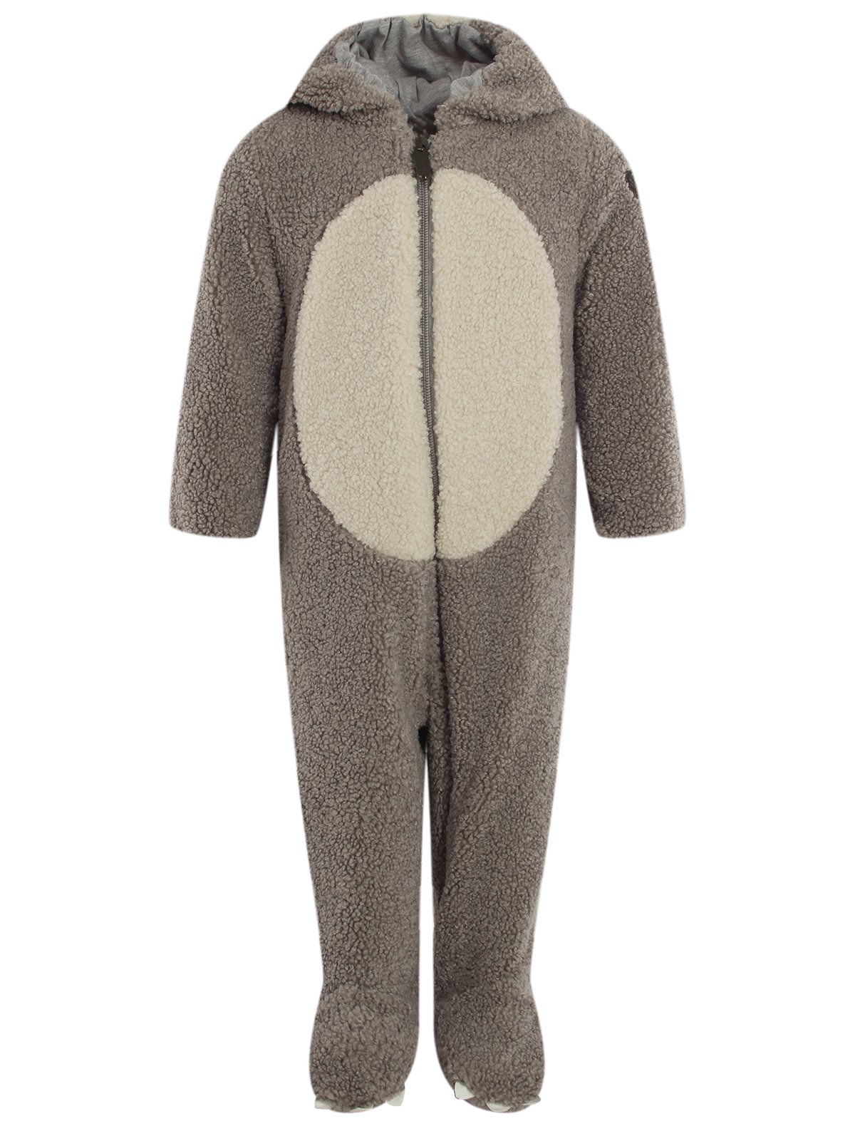 Утепленный плюшевый комбинезон