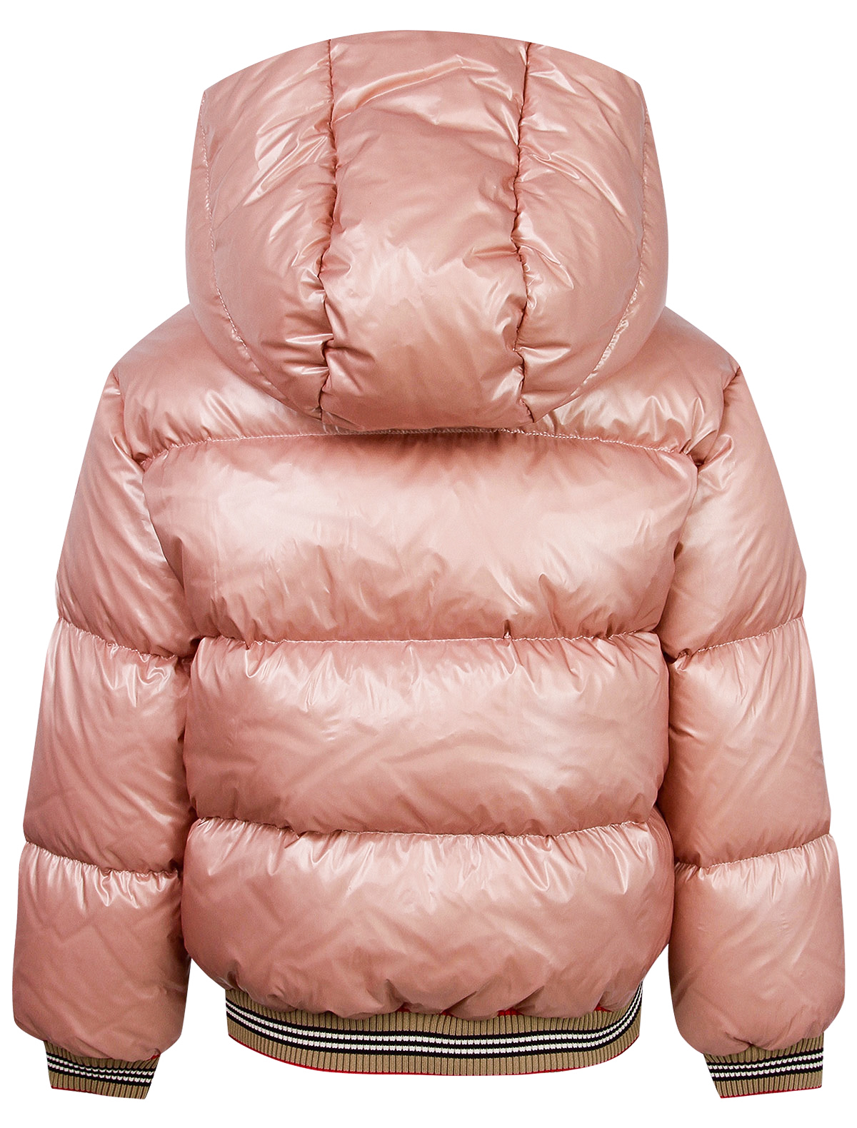 Куртка Burberry 2140126, цвет розовый, размер 9 1072609980280 - фото 2