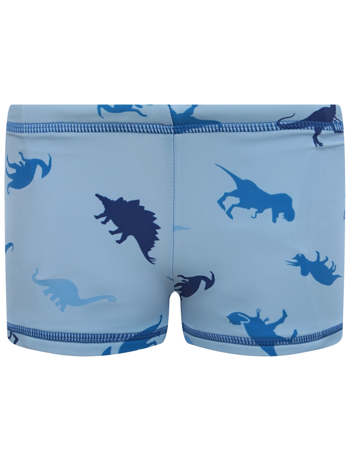 Голубые плавки боксеры с динозаврами