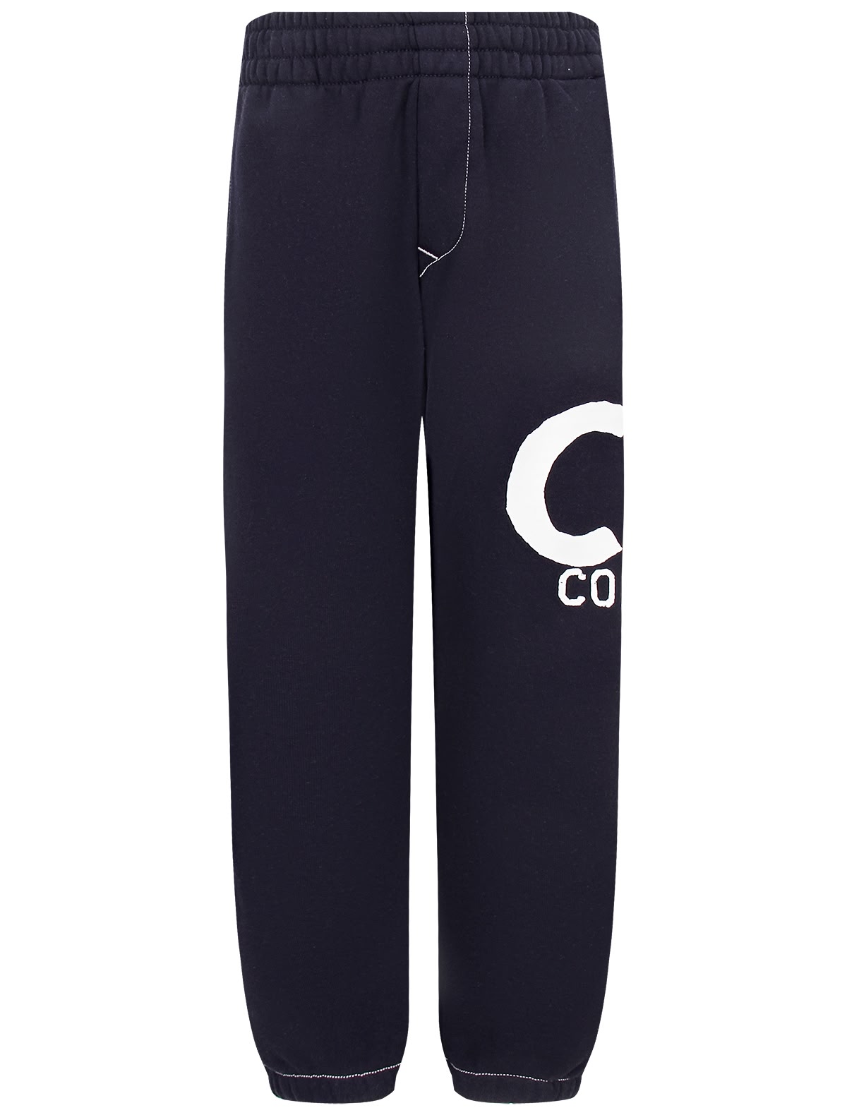 Брюки спортивные с контрастной строчкой