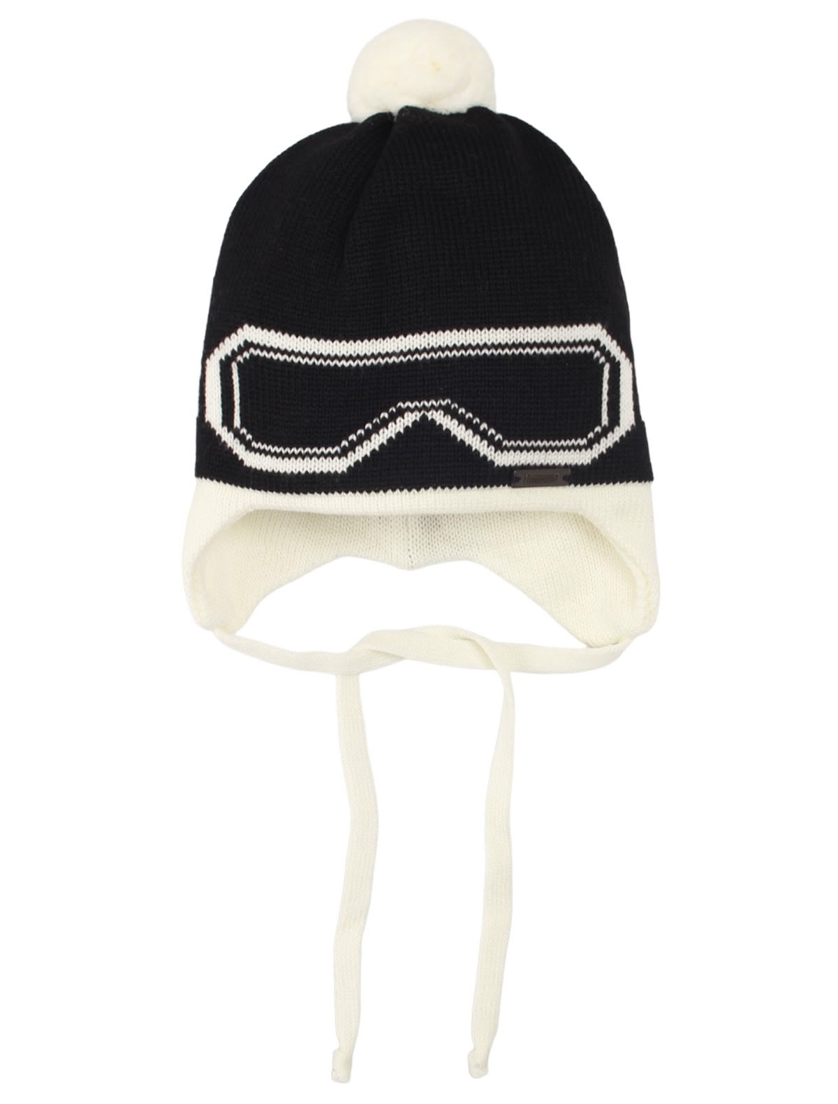 Шапка с имитацией очков