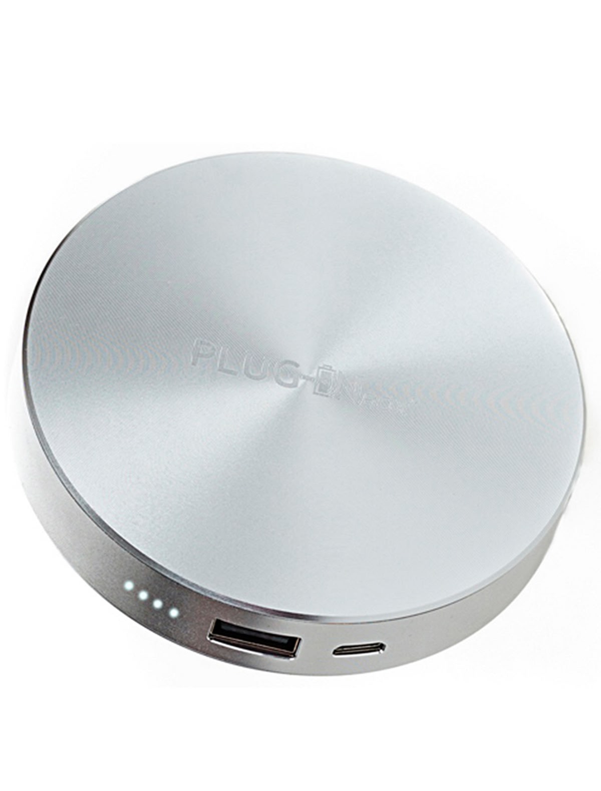 Внешний аккумулятор серебристый 6000 мА/ч