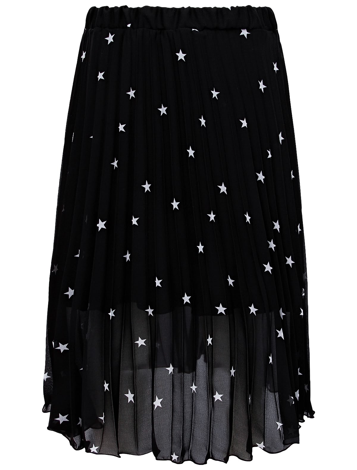 Легкая юбка в звёздочку