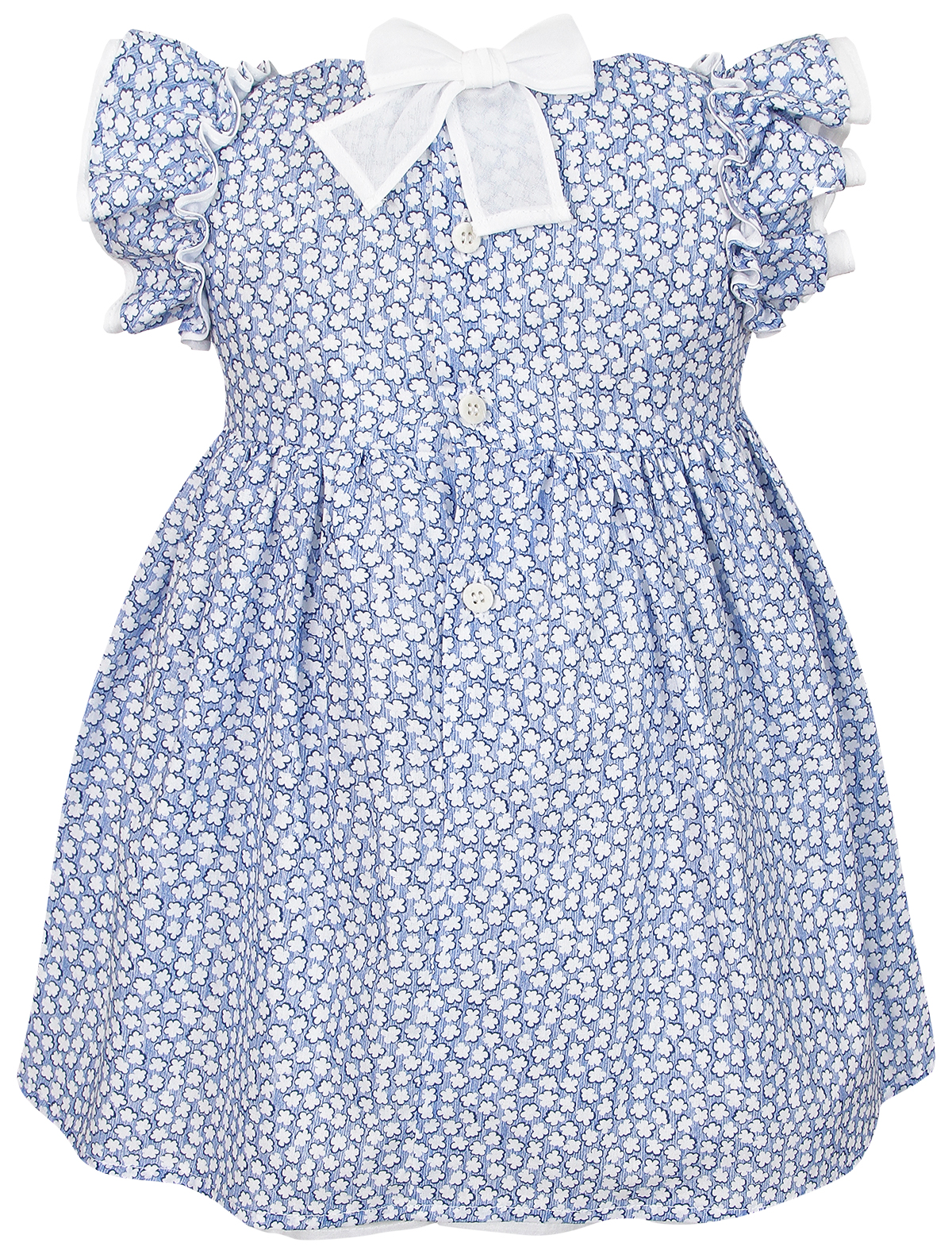 Платье Il Gufo 2647362, цвет голубой, размер 2 1054509413549 - фото 2