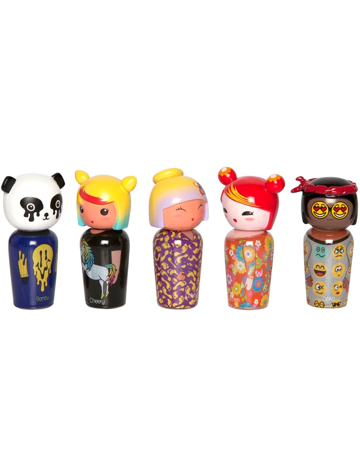 Набор парфюмерный KOKESHI BY JS, 5 х 5 мл