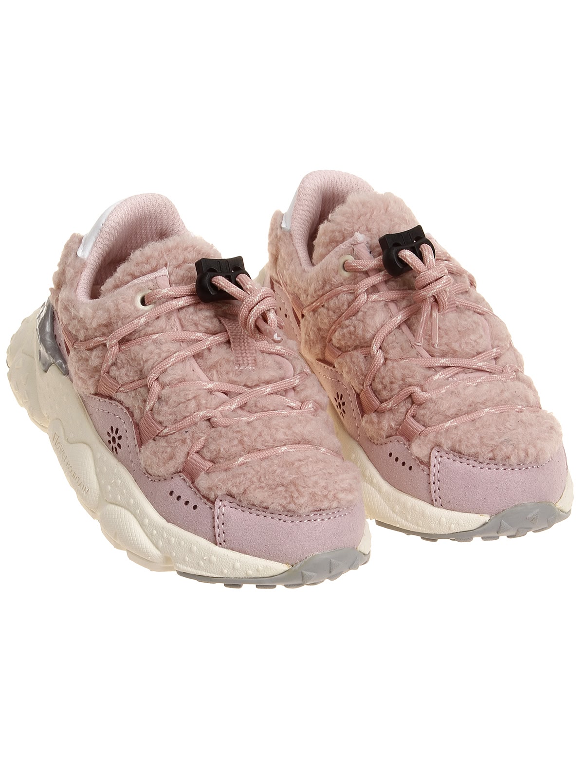 Розовые кроссовки с экомехом