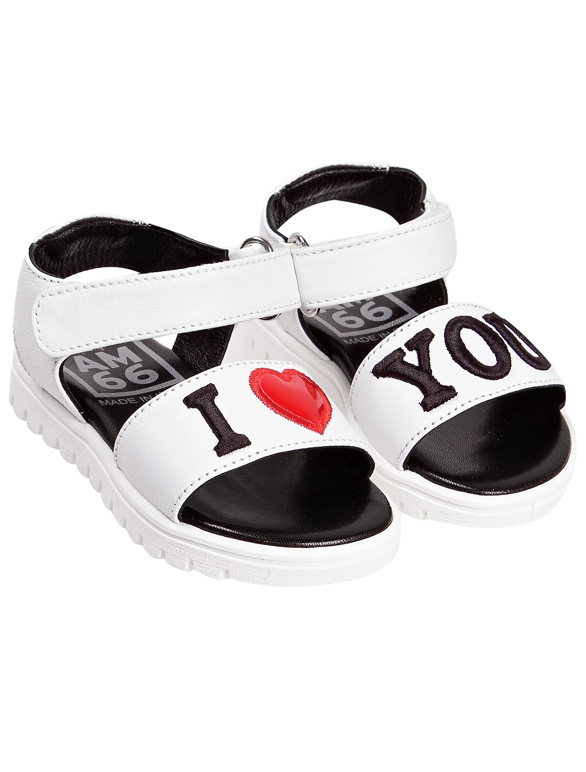 Босоножки "i love you"