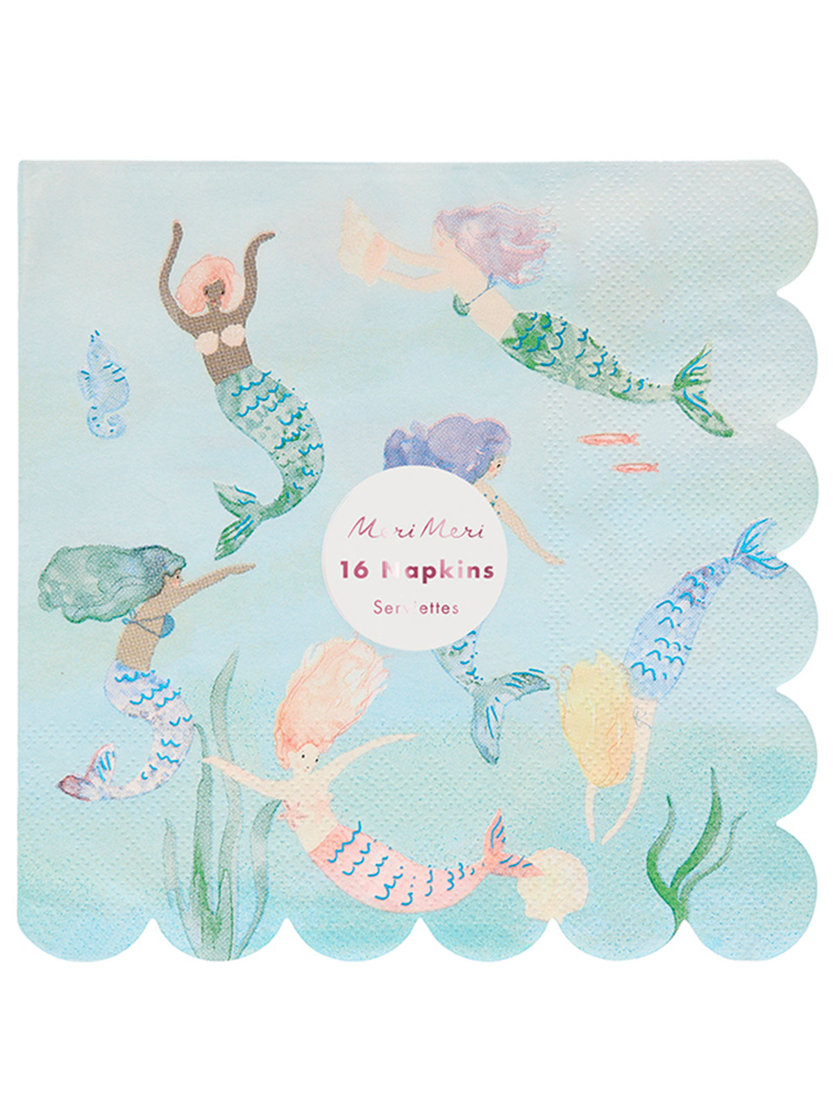 Салфетки "Русалки" 16 шт