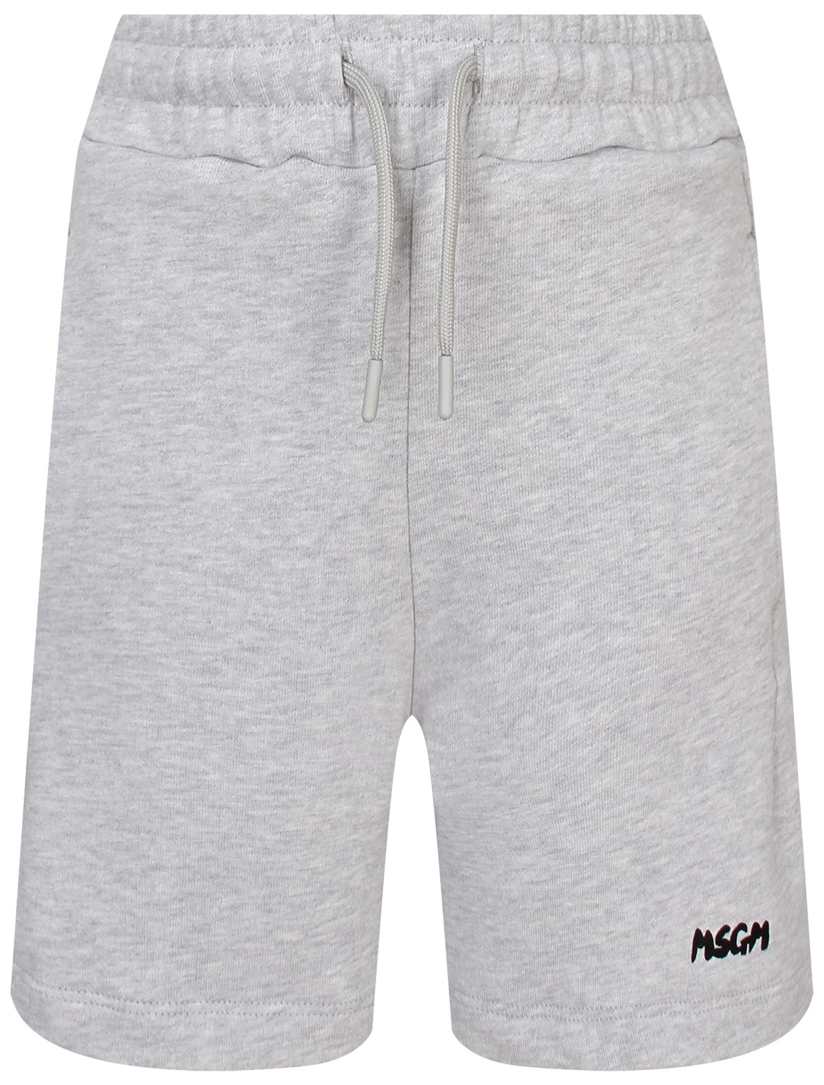 Серые шорты из хлопка