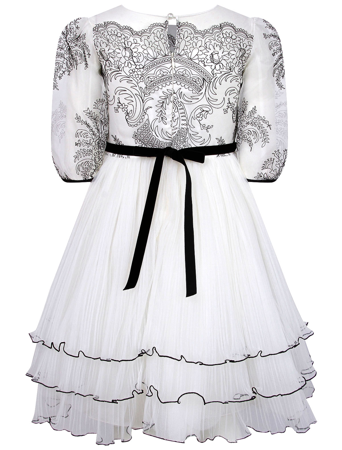 Платье Lesy 2252172, цвет белый, размер 13 1054609085356 - фото 2