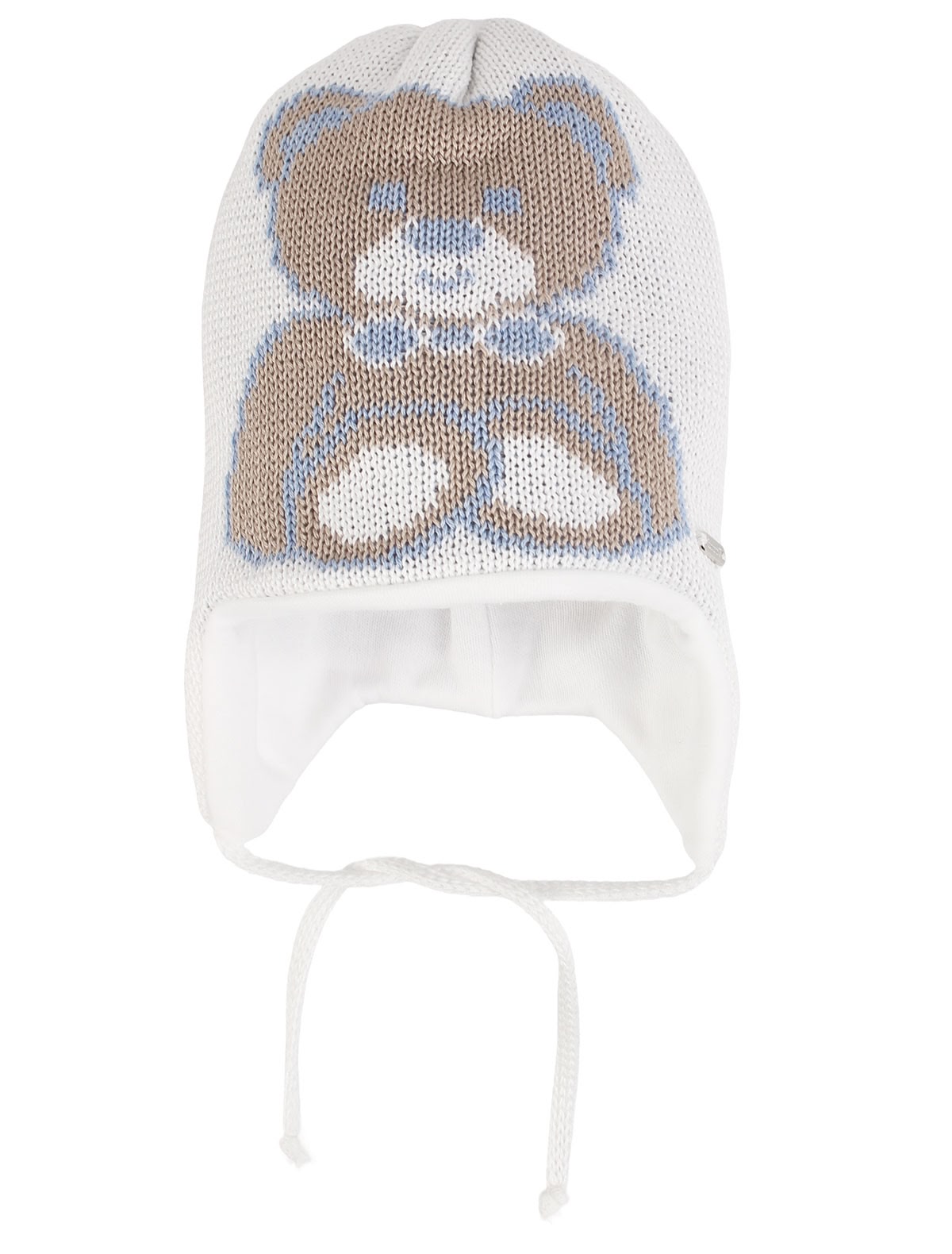 Шапочка с медвежонком