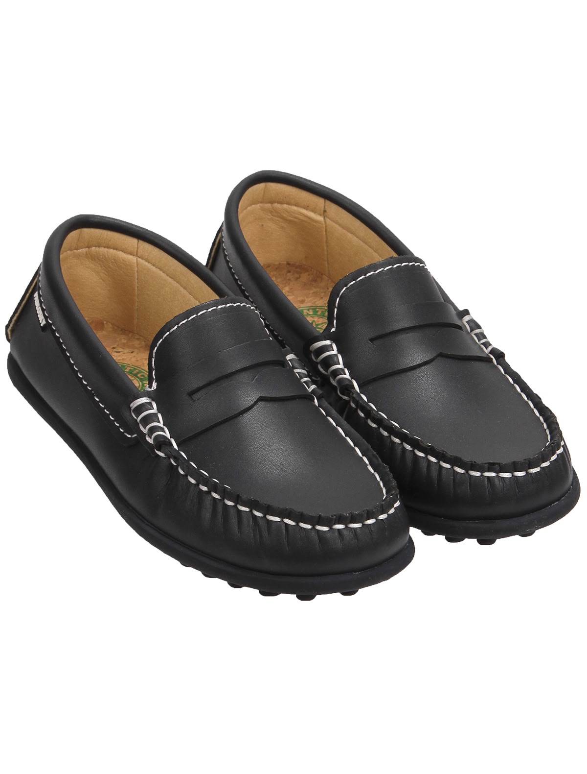 Мокасины из экокожи