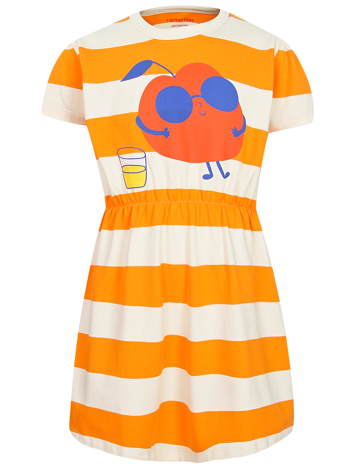 Платье TINYCOTTONS 2562866, цвет оранжевый, размер 4 1054609379646 - фото 1