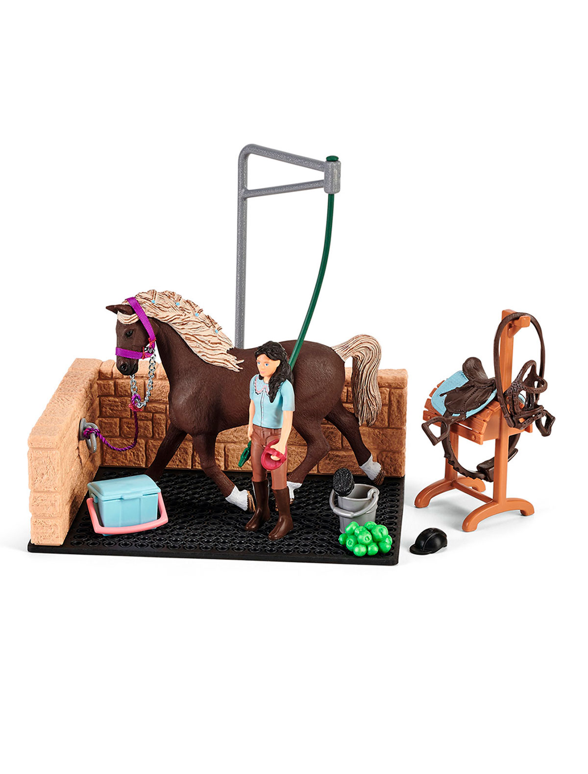 Мойка для лошадей с Эмили и Луной