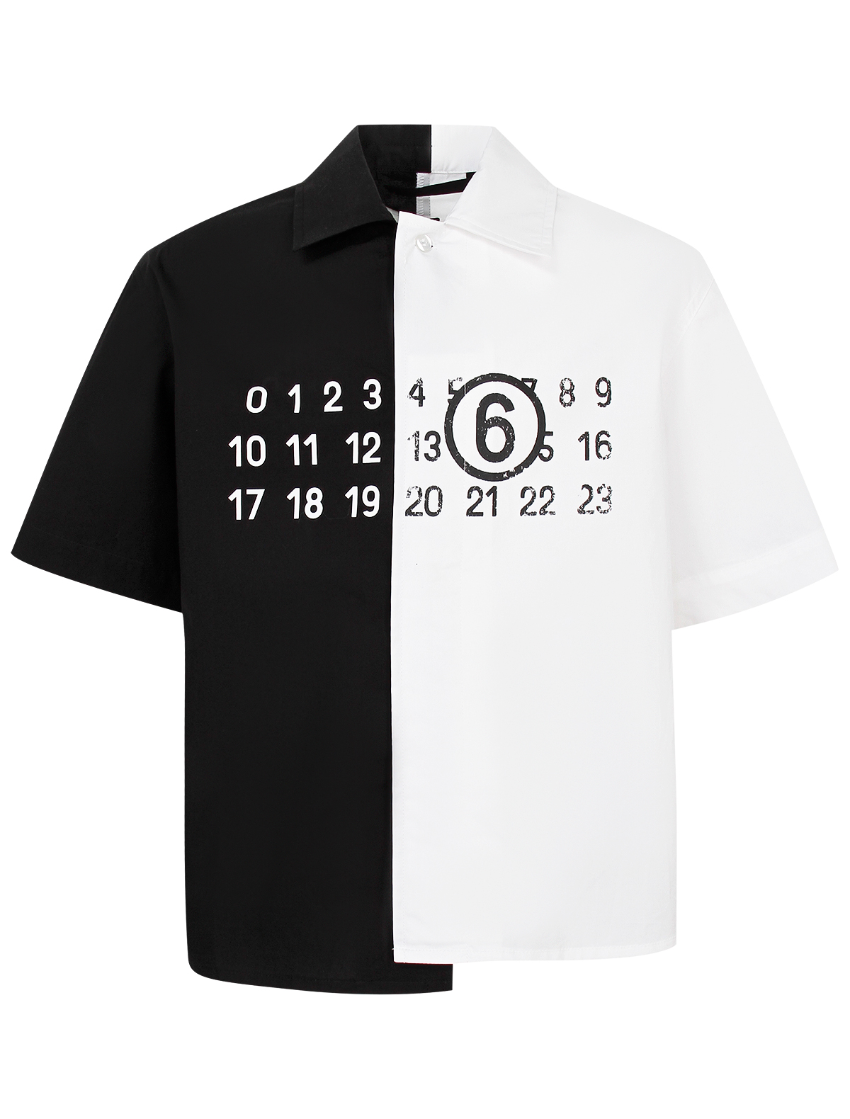 

Рубашка MM6 Maison Margiela, Черный, 2766921