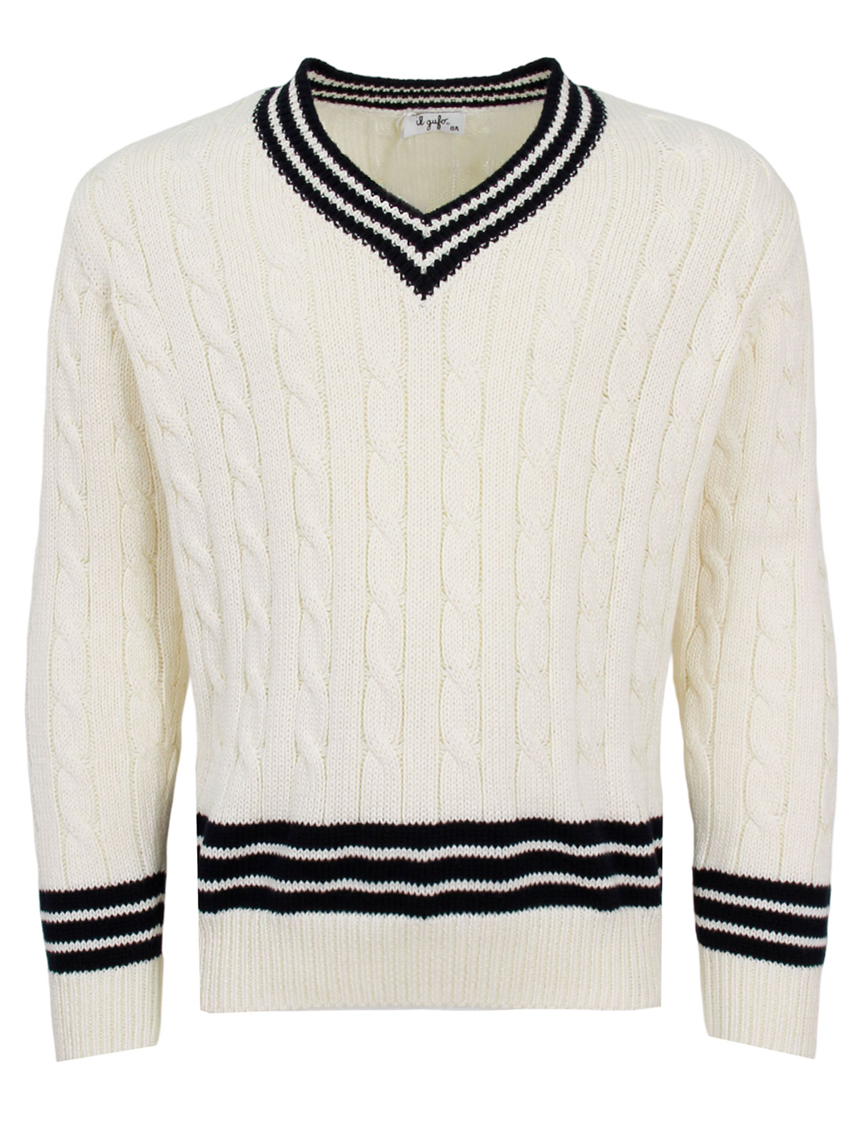 Джемпер в косичку