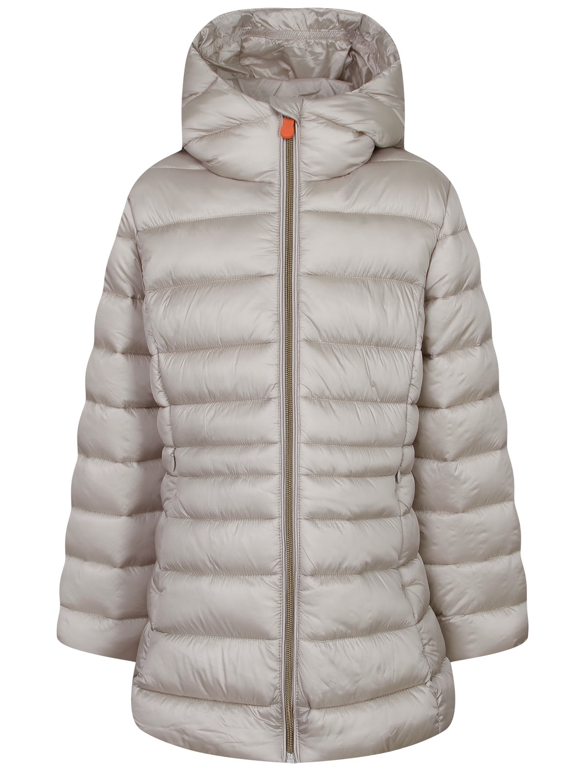 Куртка серебристого оттенка