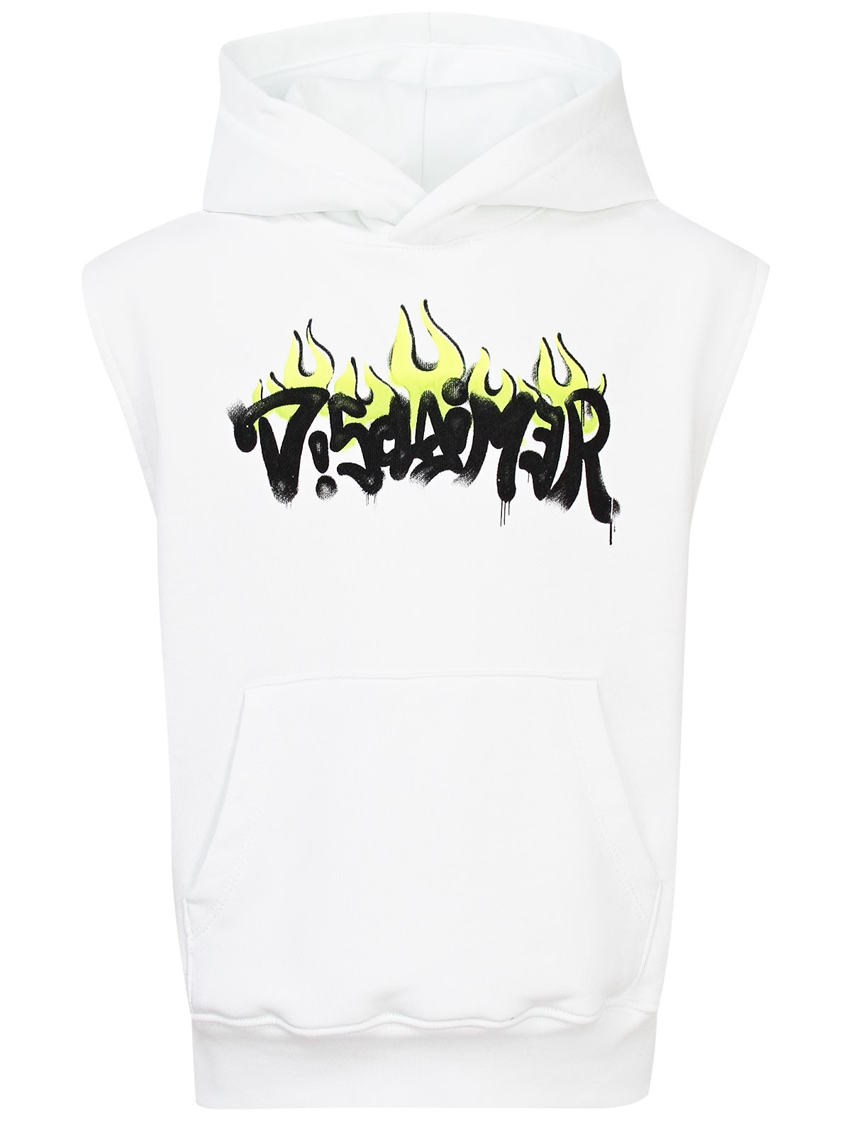 Белый жилет с логотипом