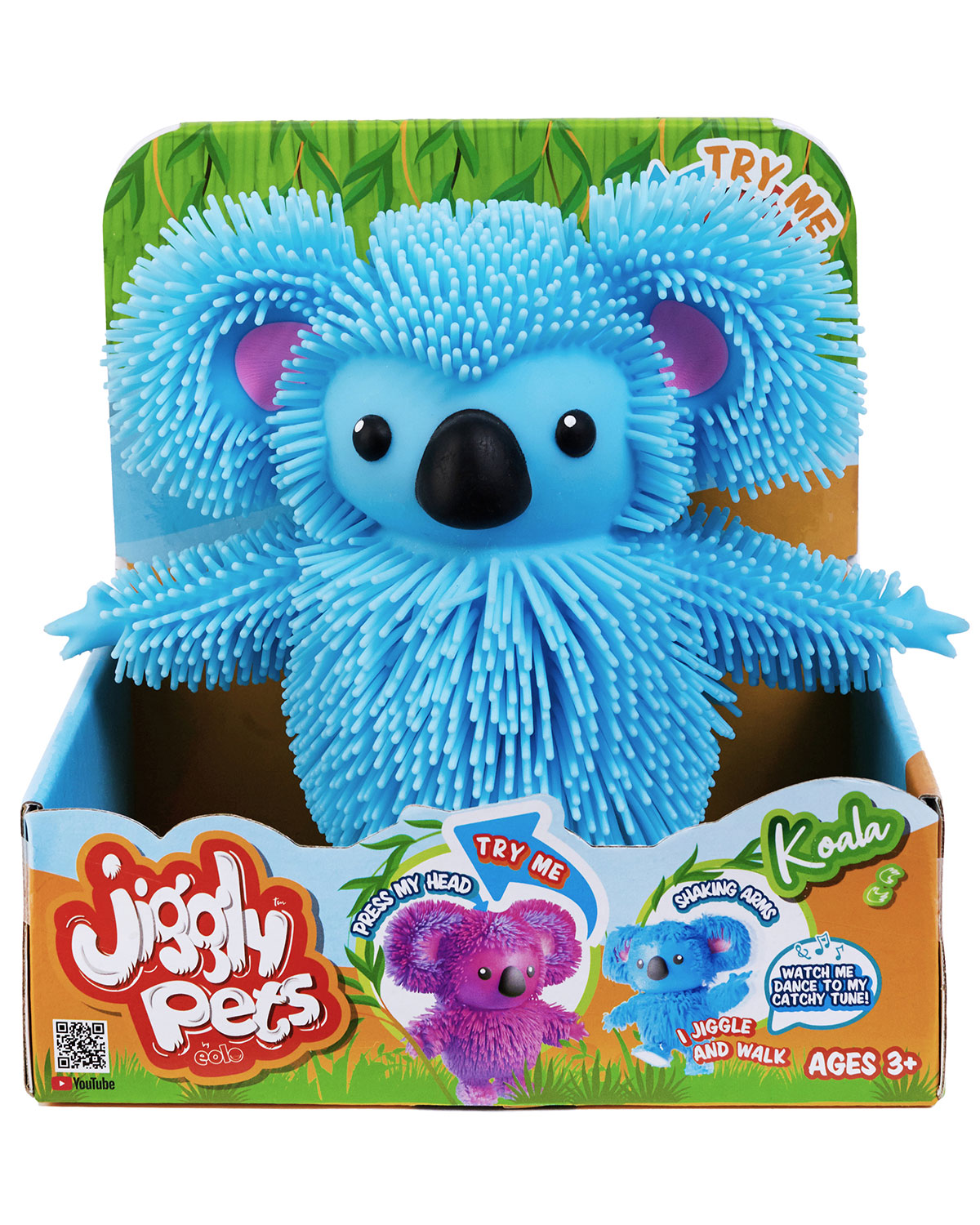 Игрушка интерактивная Jiggly Pets 2578529, цвет синий 7674529370109 - фото 4