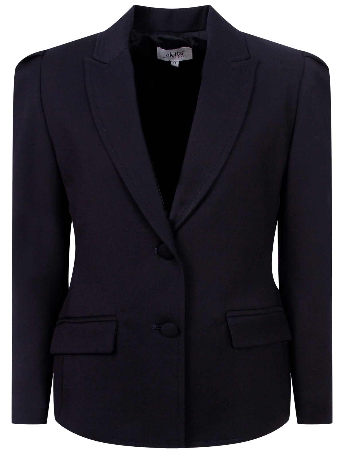 Пиджак с объемными рукавами