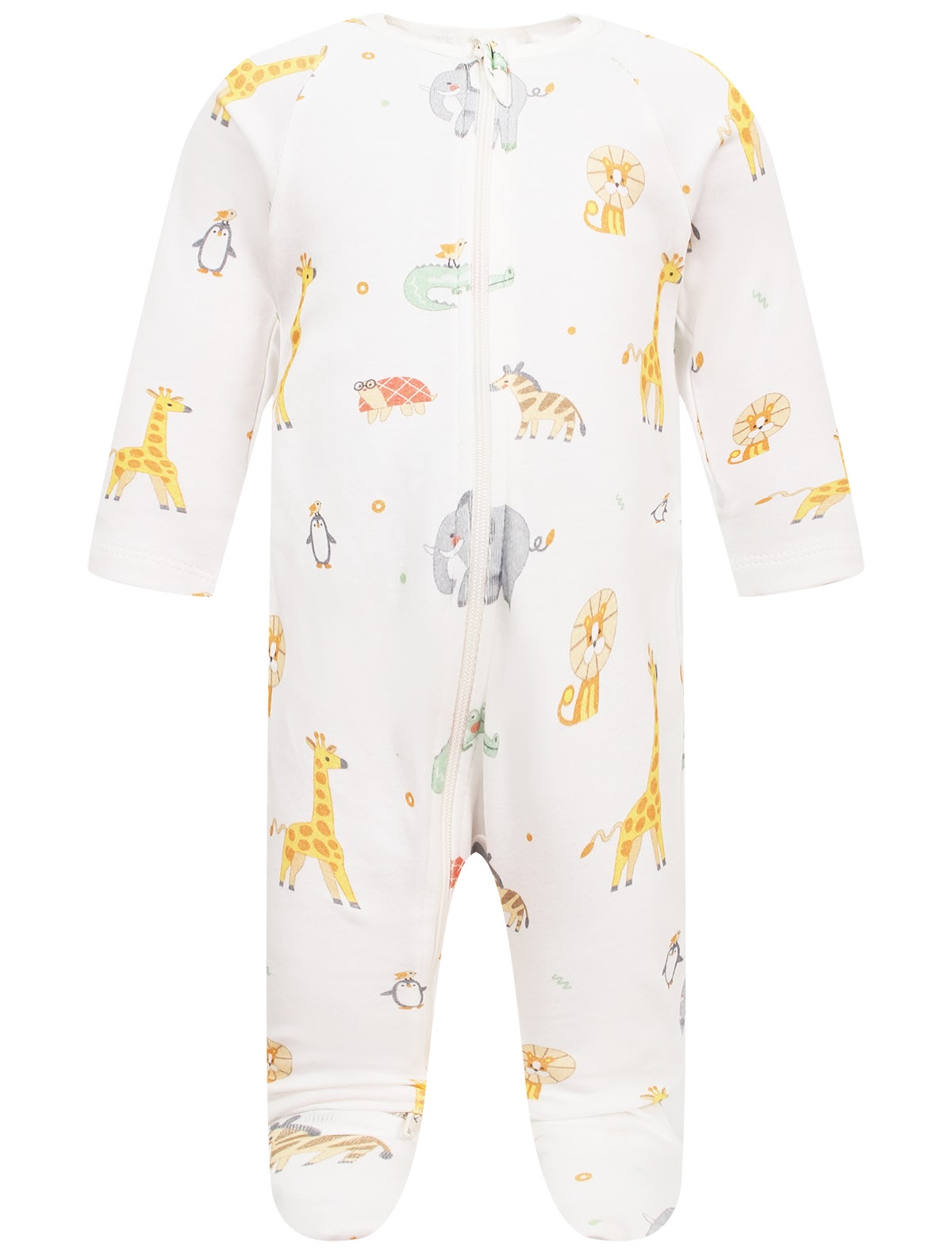 Комбинезон с принтом зверята