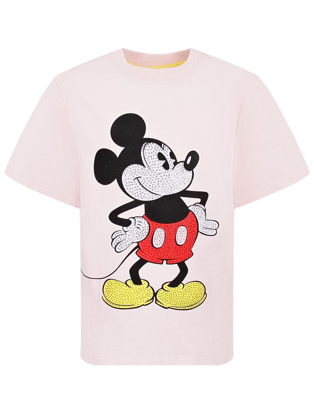 Розовая футболка Mickey Mouse
