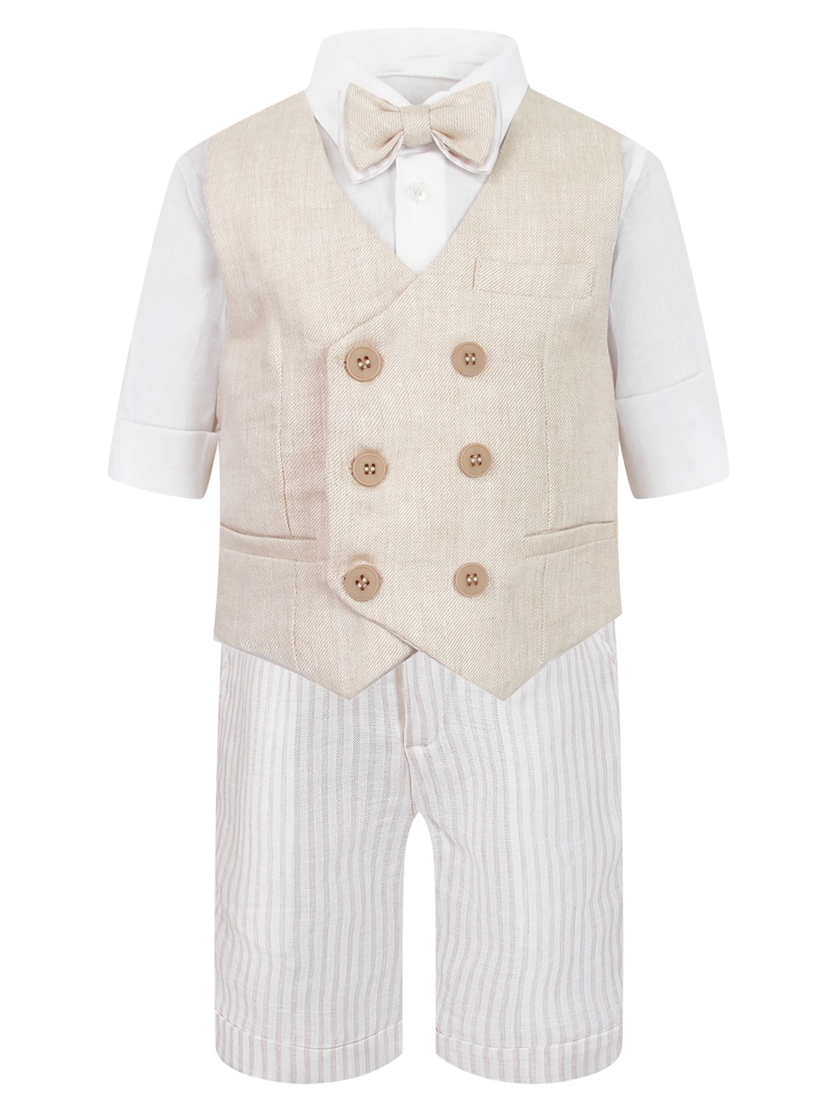 Бежевый комплект из 4х шт