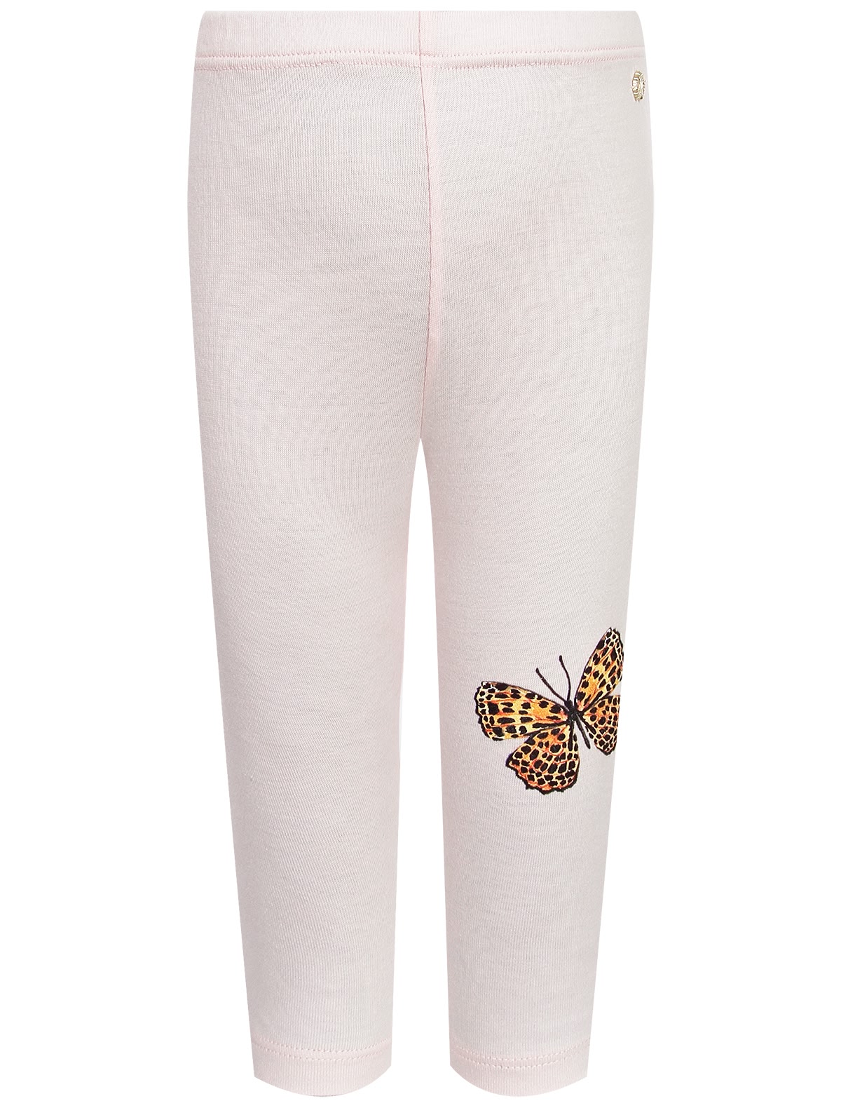 Хлопковые леггинсы с бабочкой