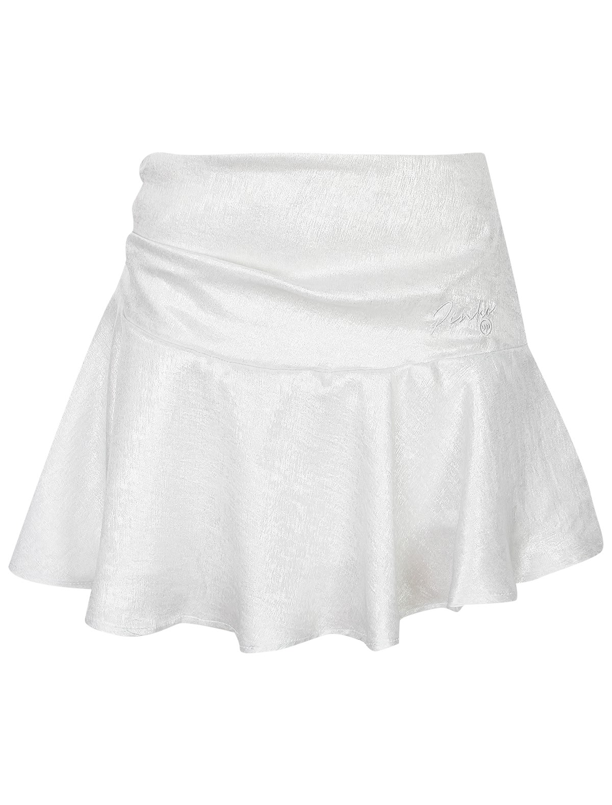 Юбка с асимметричным поясом