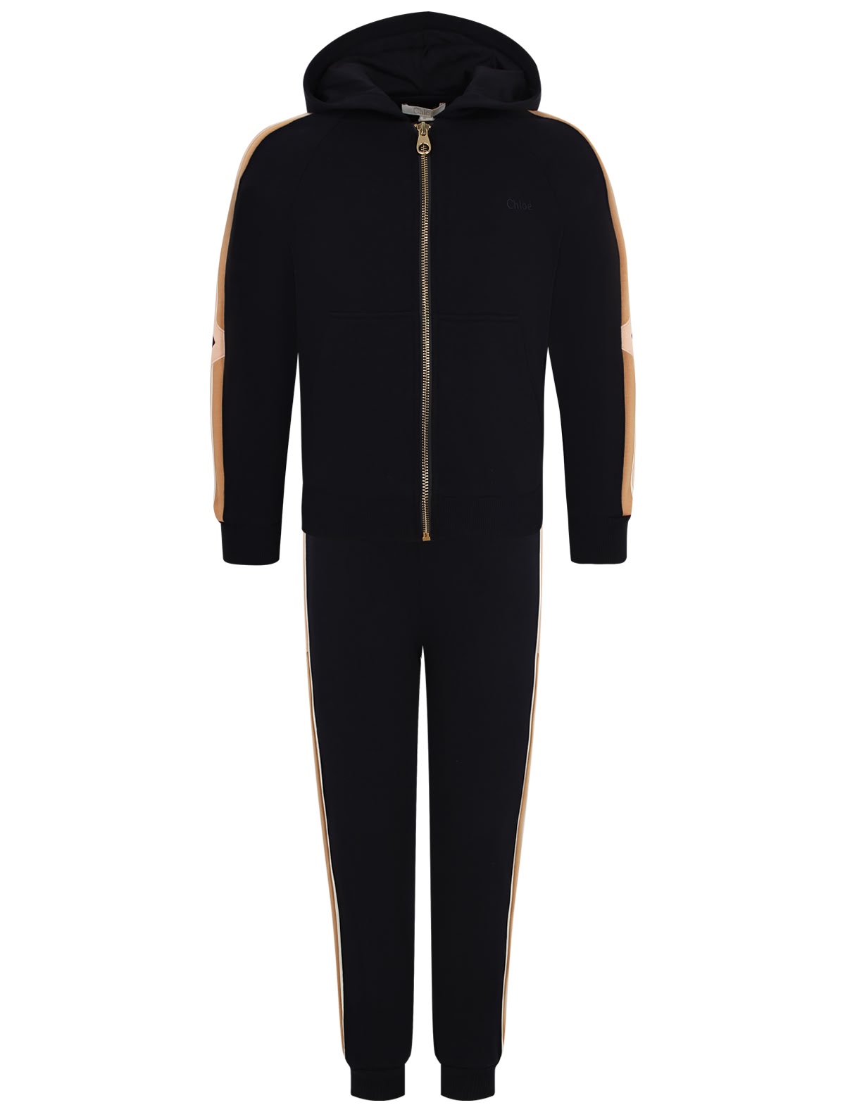 Темно-синий спортивный костюм