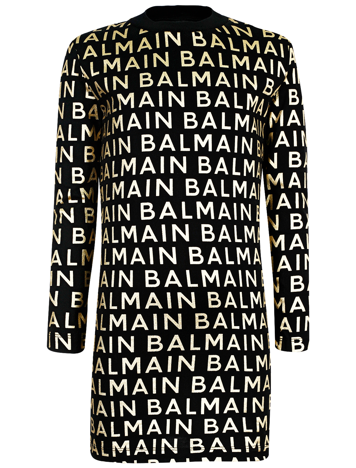 Платье Balmain 2594470, цвет черный, размер 13