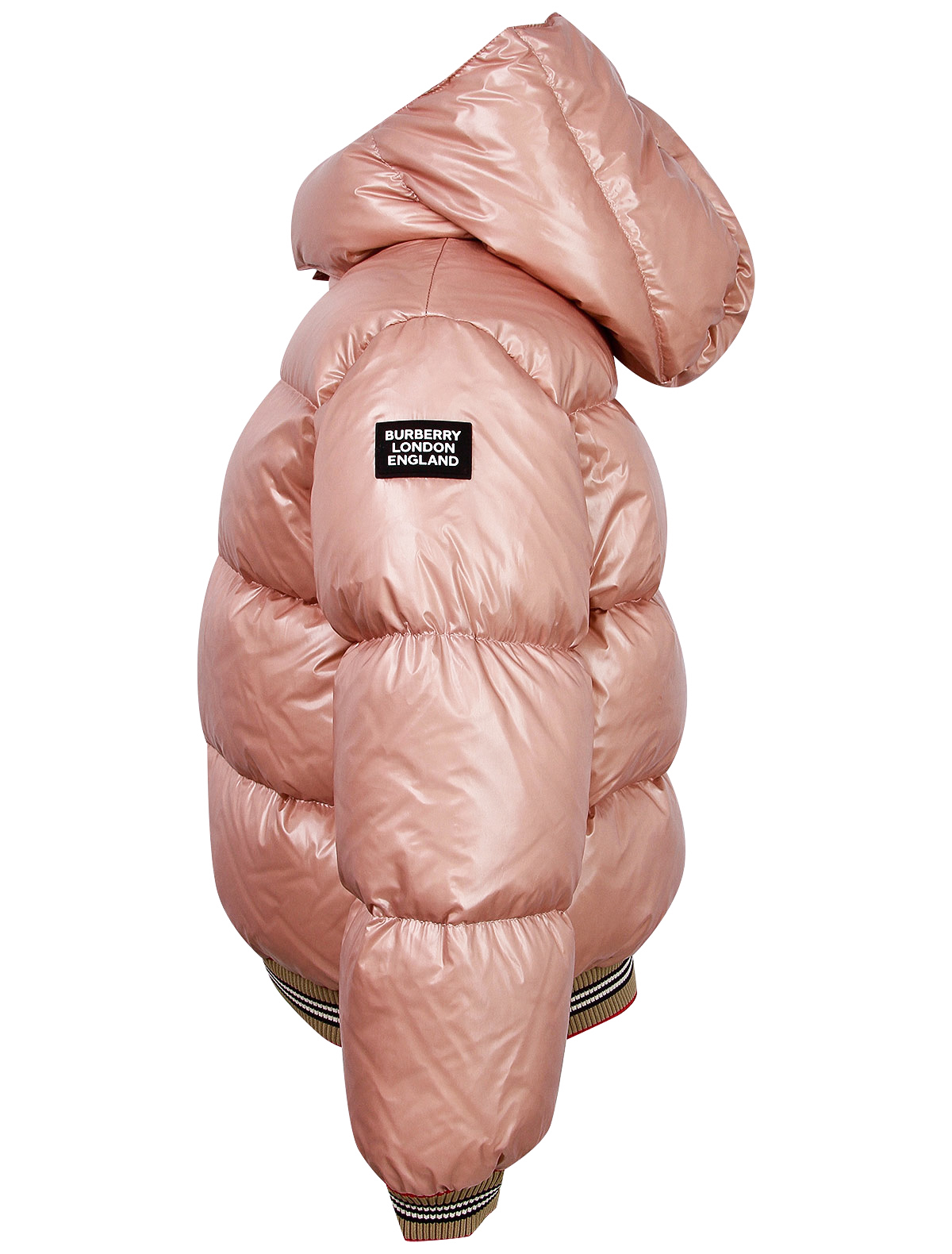 Куртка Burberry 2140126, цвет розовый, размер 9 1072609980280 - фото 3